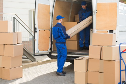 Man with van removal service for local moves in Clapton