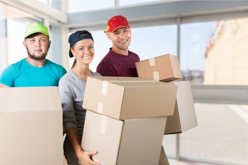 Removals van service for local moves in Clapton
