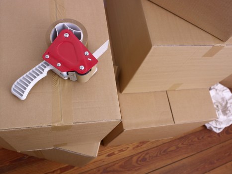 Careful furniture loading for a Clapton house move