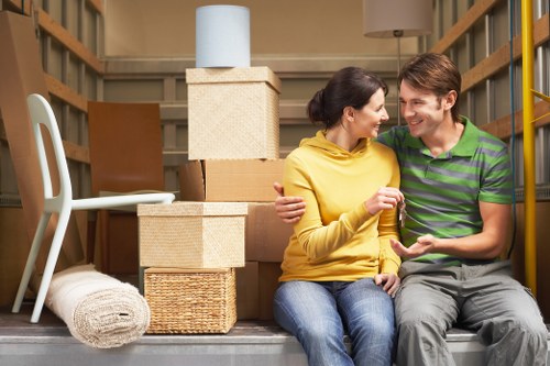 Careful moving service for residential and office items in Clapton
